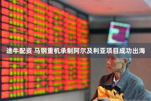途牛配资 马钢重机承制阿尔及利亚项目成功出海